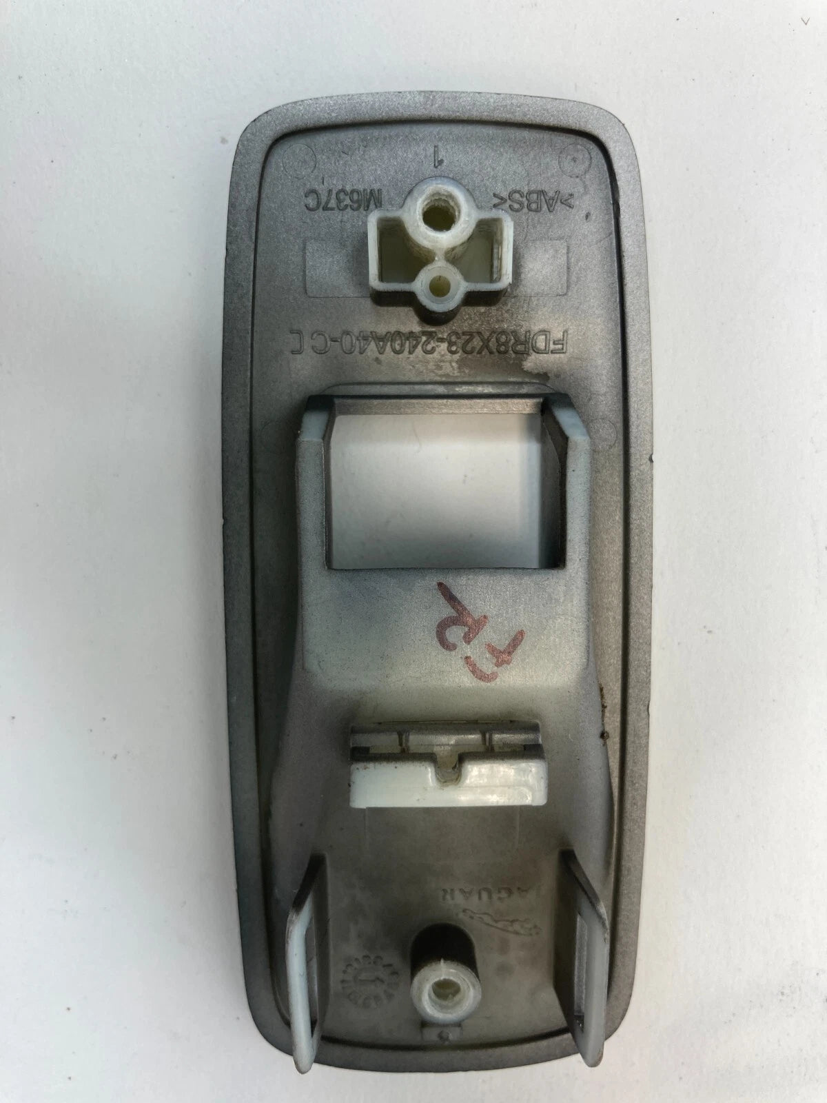 2009-2011 JAGUAR XF FRONT RH SIDE WINDOW SWITCH COVER BEZEL FDR8X23-240A40-C OEM