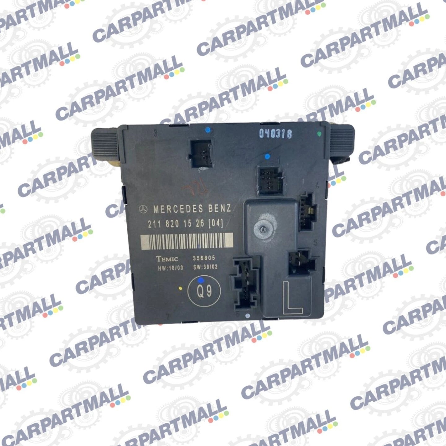 2003-2009 MERCEDES BENZ E320 REAR LEFT SIDE DOOR CONTROL MODULE 2118201526