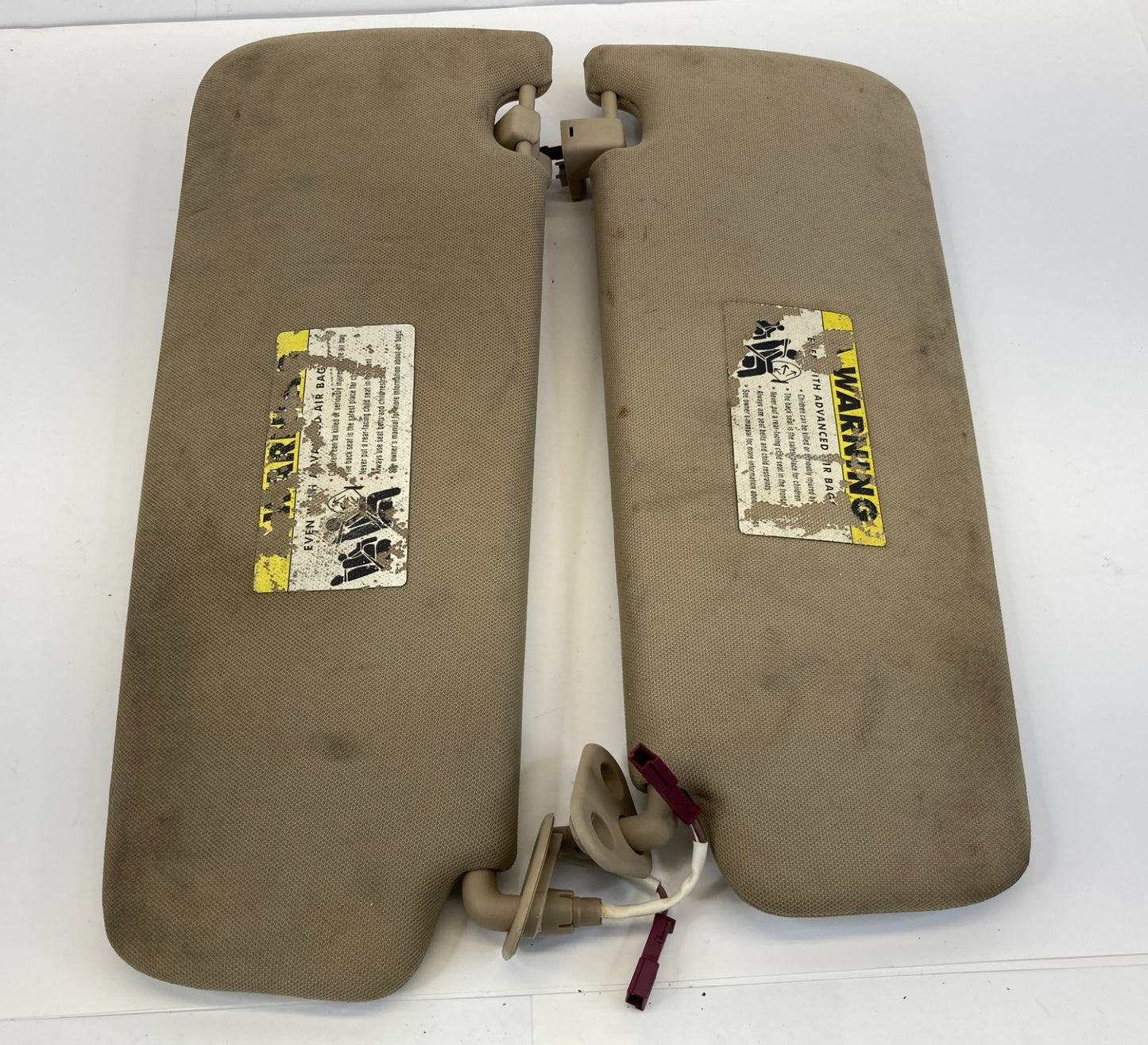 2007 2008 BMW 328xi 07-11 BMW 328i Roof Sunvisor Sun Visor Shade Pair Set