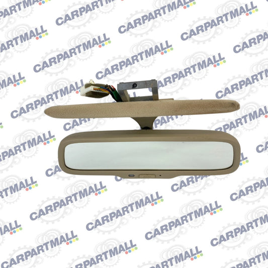 2004-2006 LEXUS LS430 REAR VIEW INTERIOR MIRROR COMPASS AUTO DIM E13010497 OEM