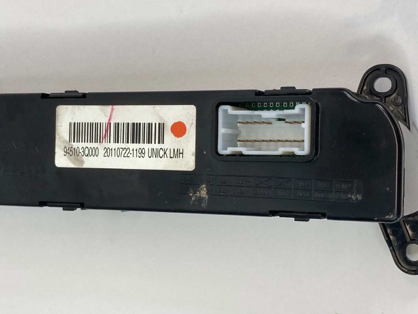 2011-2014 HYUNDAI SONATA DASH CLOCK ASSEMBLY DIGITAL CONTROL 94510-3Q000 OEM