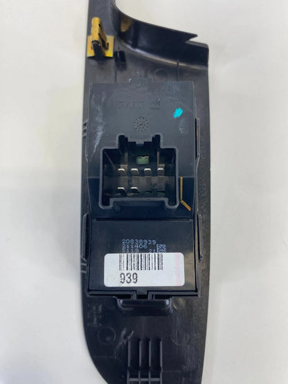 2010-2017 GMC TERRAIN FRONT RIGHT DOOR POWER WINDOW SWITCH W/ BEZEL 20838939 OEM