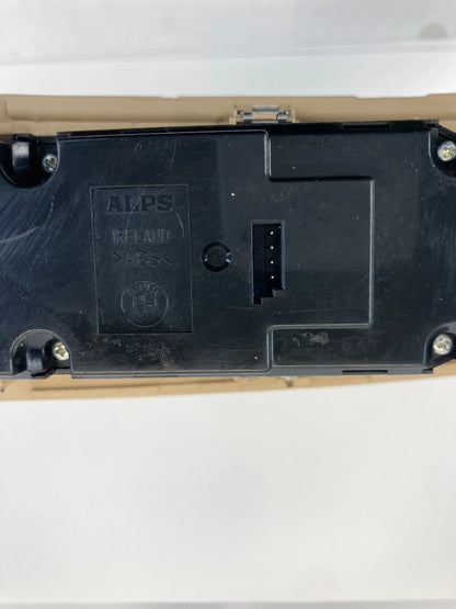 2004-2007 BMW E60 530I FRONT LEFT MASTER POWER WINDOW SWITCH BEIGE 6951905 OEM