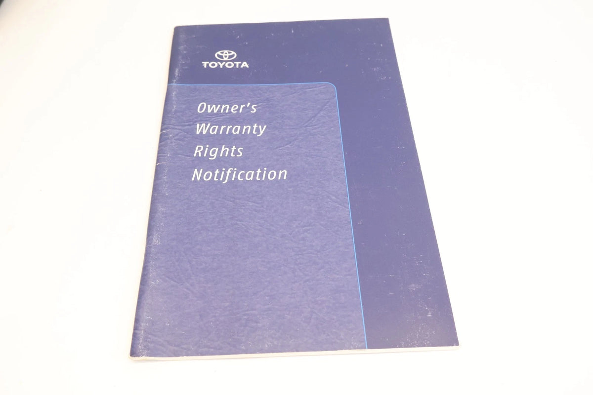 2006 TOYOTA PRIUS OWNERS MANUAL NAVIGATION SYSTEM MAINTENANCE GUIDE SET W/ CASE