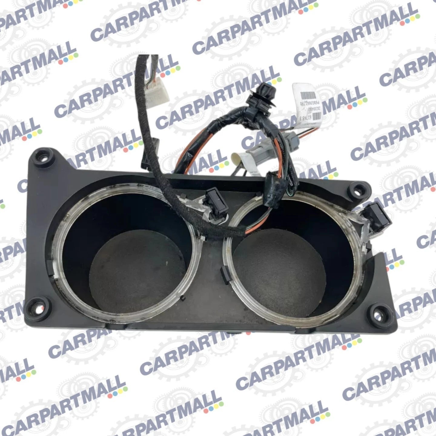 09-17 JEEP PATRIOT CENTER CONSOLE ILLUMINATED DUAL CUP HOLDER DRINK 05108217AA