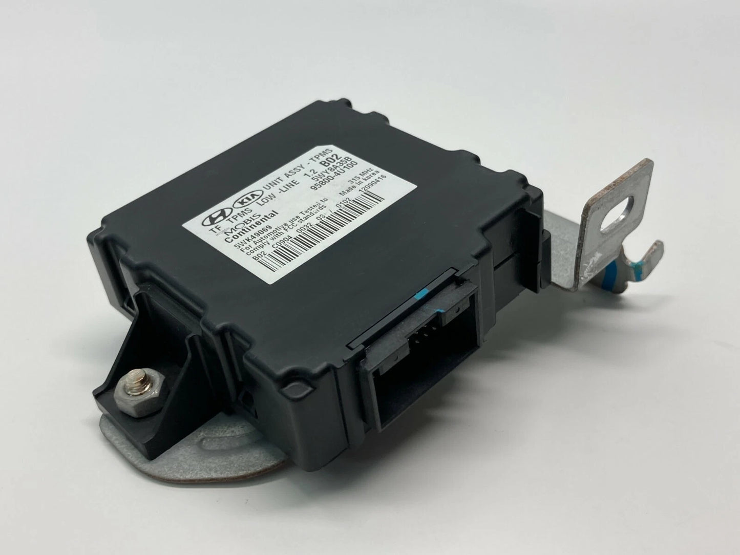 11-13 KIA OPTIMA HYBRID SEDAN TIRE PRESSURE MONITOR CONTROL MODULE 95800-4U100