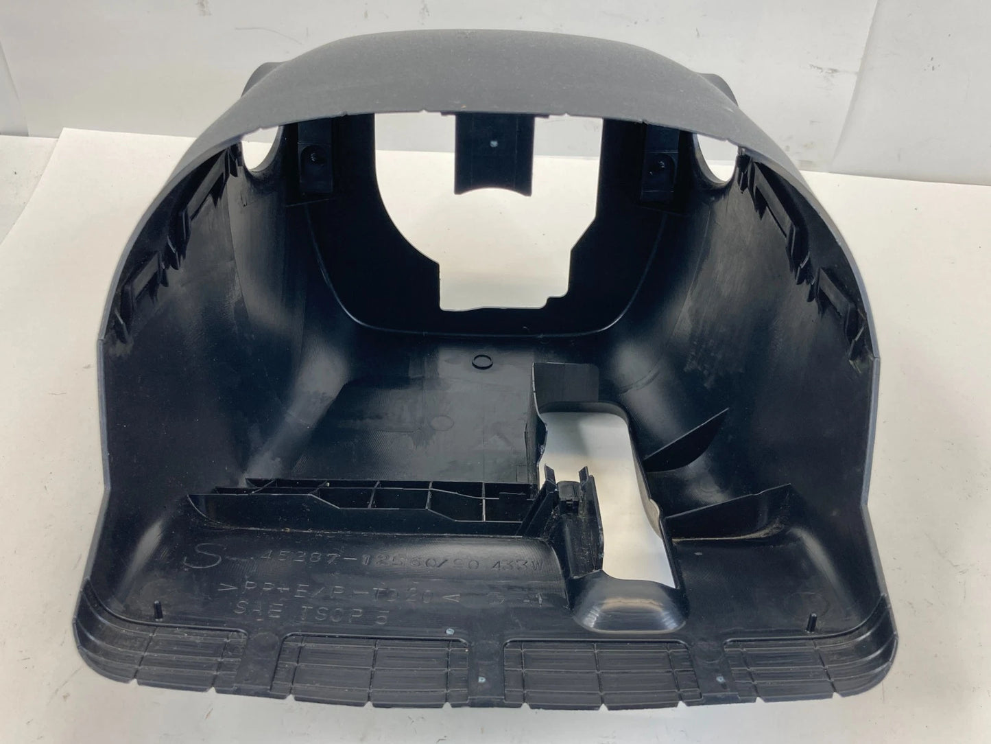 2010-2015 TOYOTA PRIUS UPPER & LOWER STEERING COLUMN COVER TRIM 45287-12560 OEM