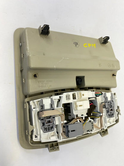 2009-2014 NISSAN MURANO OVERHEAD CONSOLE SUNROOF SWITCH MAP LIGHT OEM 26430JK060