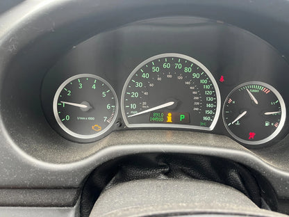 03-06 SAAB 9-3 INSTRUMENT CLUSTER SPEEDOMETER GAUGES 144K MILES P12759336 OEM
