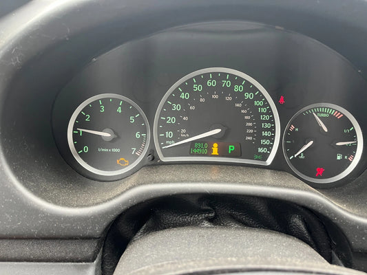 03-06 SAAB 9-3 2.0L AT TURBO SPEEDOMETER CLUSTER GAUGES 144K MILES 12759336 OEM