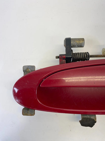 2003-2007 HONDA ACCORD COUPE FRONT LEFT DRIVER EXTERIOR DOOR HANDLE RED OEM
