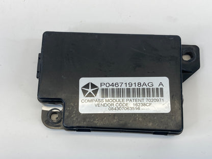 2009-2016 Chrysler Town & Country Compass Control Module Unit 04671918AG