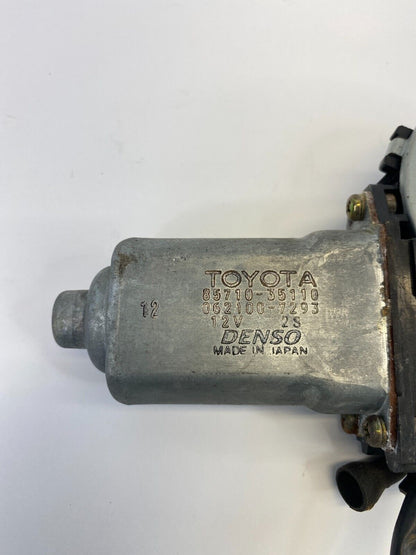 1996-2002 Toyota 4Runner Rear Right Side Door Window Motor Assembly 85710-35110