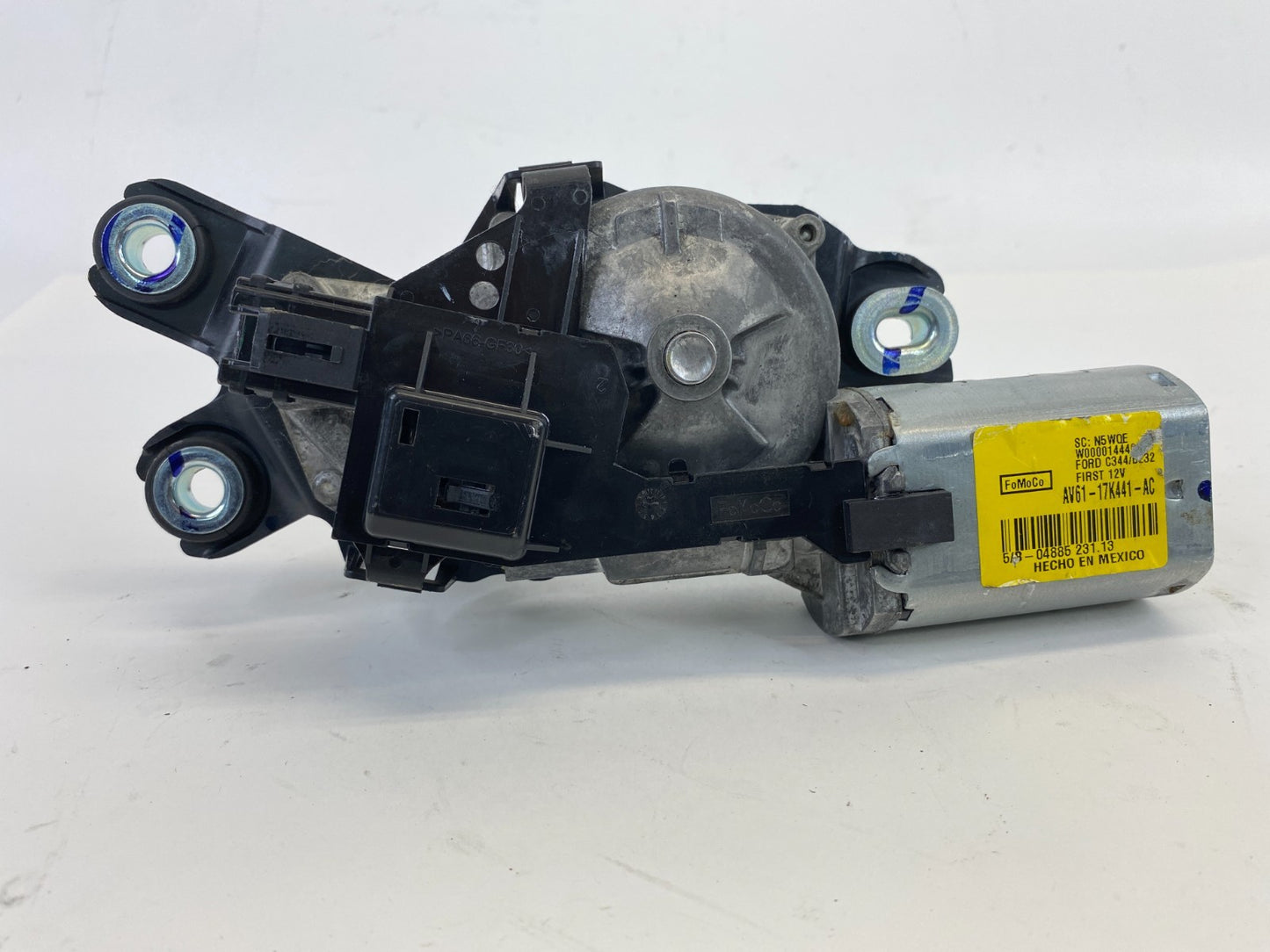 13-18 Ford C-MAX Rear Glass Windshield Wiper Motor Assembly AV61-17K441-AC OEM