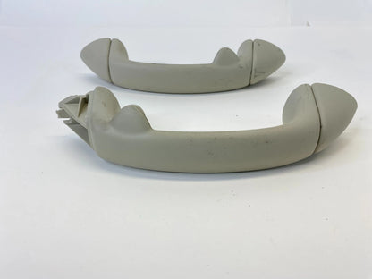 07-14 MINI COOPER INTERIOR ROOF GRAB HANDLES GREY SET LEFT RIGHT DRIVER PASS OEM
