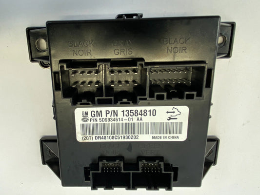 2010-2017 CHEVROLET EQUINOX POWER SEAT MEMORY CONTROL MODULE OEM 13584810