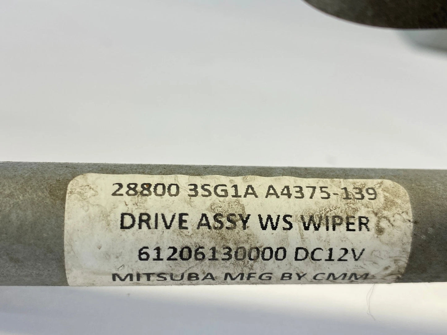 2013-2019 NISSAN SENTRA FRONT WINDSHIELD WIPER MOTOR & LINKAGE 28800-3SG1A OEM