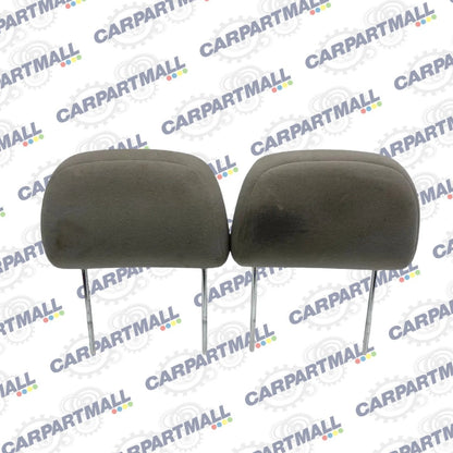 2000-2005 CHEVROLET IMPALA FRONT SEAT HEADREST LEFT & RIGHT HEAD REST CLOTH GRAY