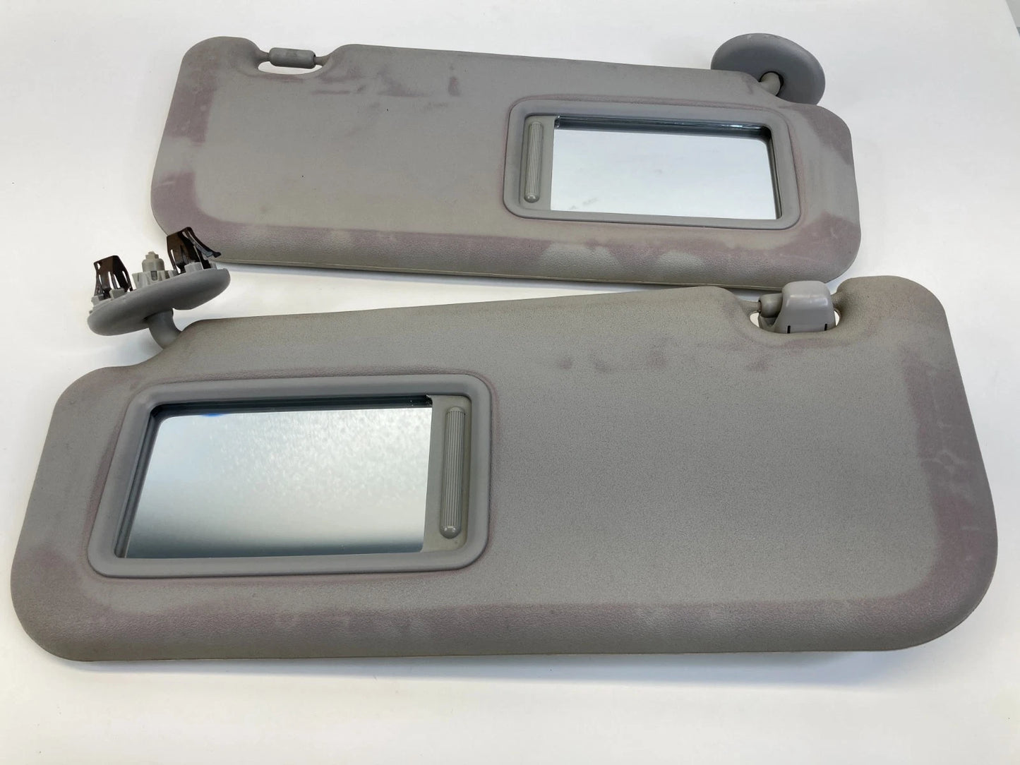 2008-2014 SCION XD SUNVISOR LEFT & RIGHT SUN VISOR SHADE SET PAIR W/MIRROR OEM