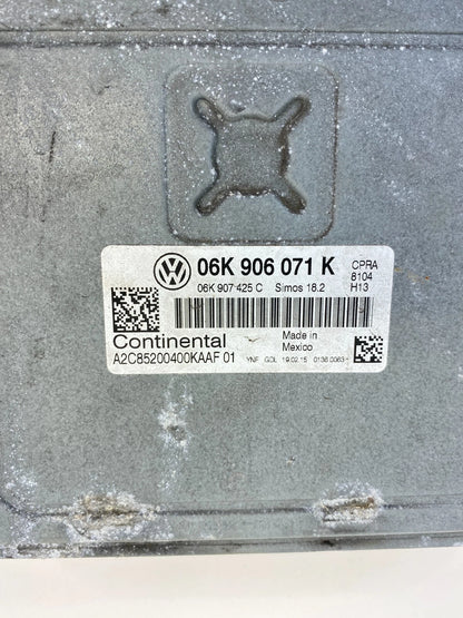 14 15 VOLKSWAGEN PASSAT 1.8L AT ENGINE COMPUTER CONTROL MODULE 06K906071K OEM