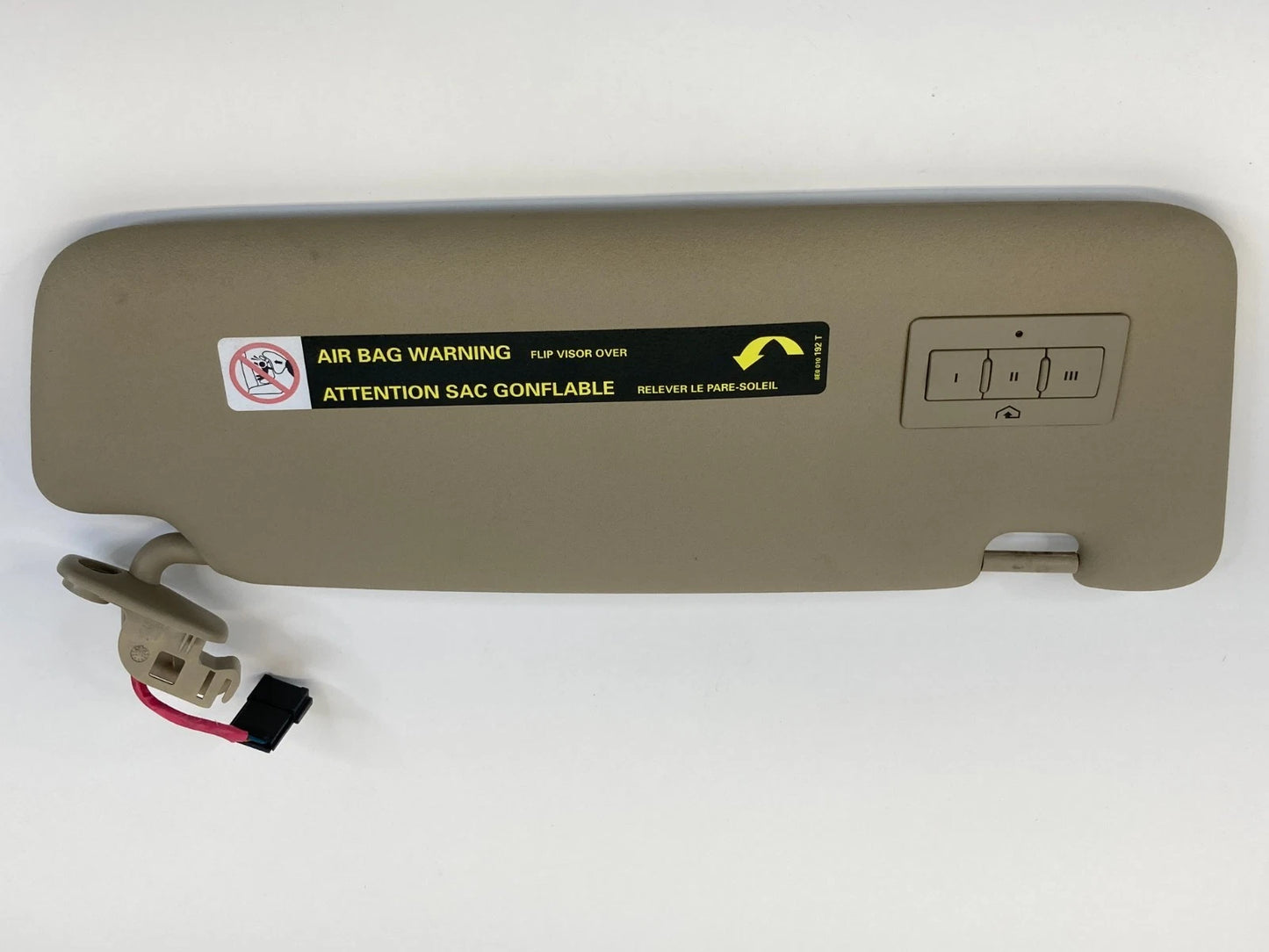 05-08 AUDI A4 QUATTRO FRONT LEFT LH DRIVER SIDE SUNVISOR SUN VISOR SHADE OEM