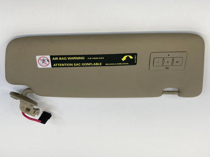 05-08 AUDI A4 QUATTRO FRONT LEFT LH DRIVER SIDE SUNVISOR SUN VISOR SHADE OEM