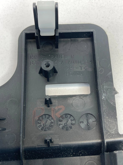 2004-2008 ACURA TL REAR RIGHT SIDE DOOR WINDOW SWITCH COVER BEZEL 83700-SEP OEM