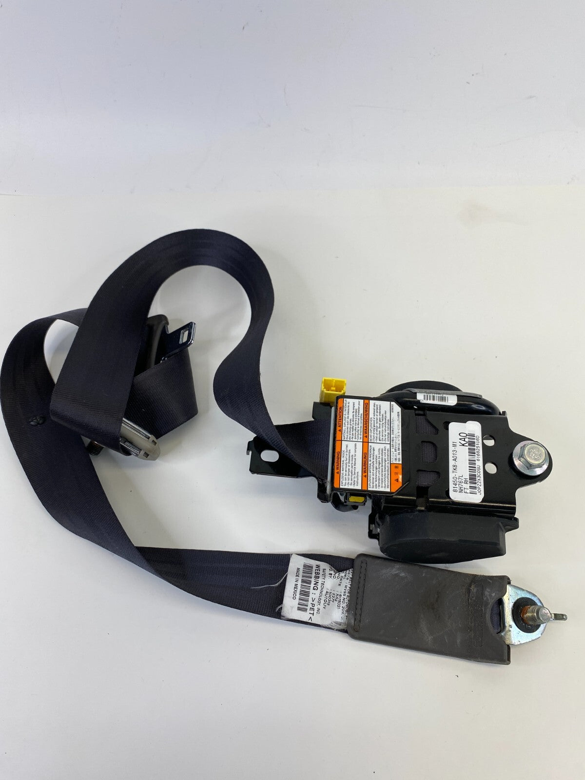 2011-2017 Honda Odyssey Front Right Passenger Seat Belt 81450-TK8-A013-M1