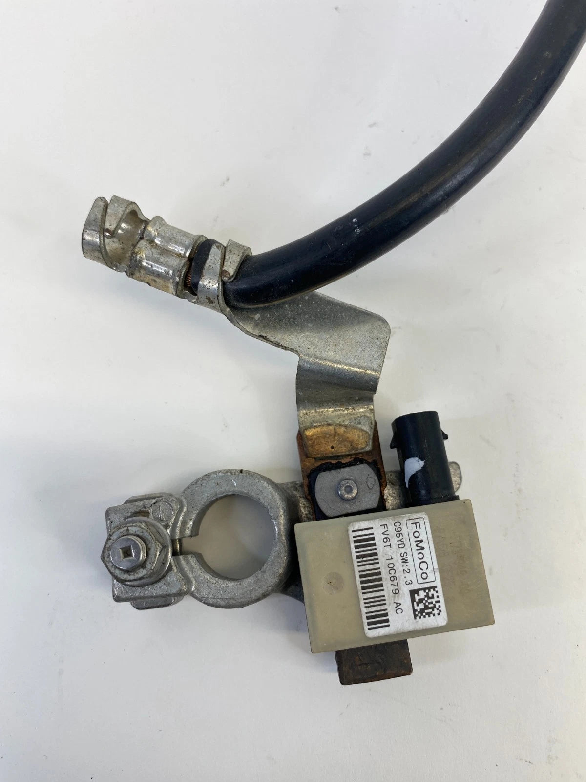 13-18 FORD C-MAX BATTERY NEGATIVE CABLE WIRE W/ MANAGEMENT SENSOR FV6T 10C679 AC