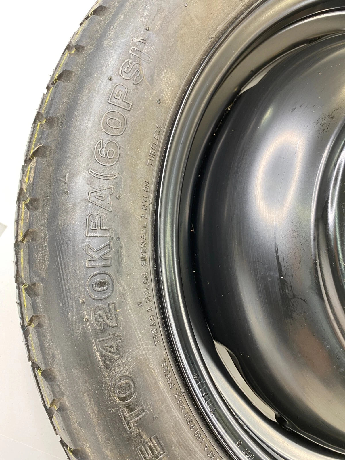 2009-2013 SUBARU FORESTER SPARE TIRE RIM WHEEL COMPACT DONUT T155/70D17 110M