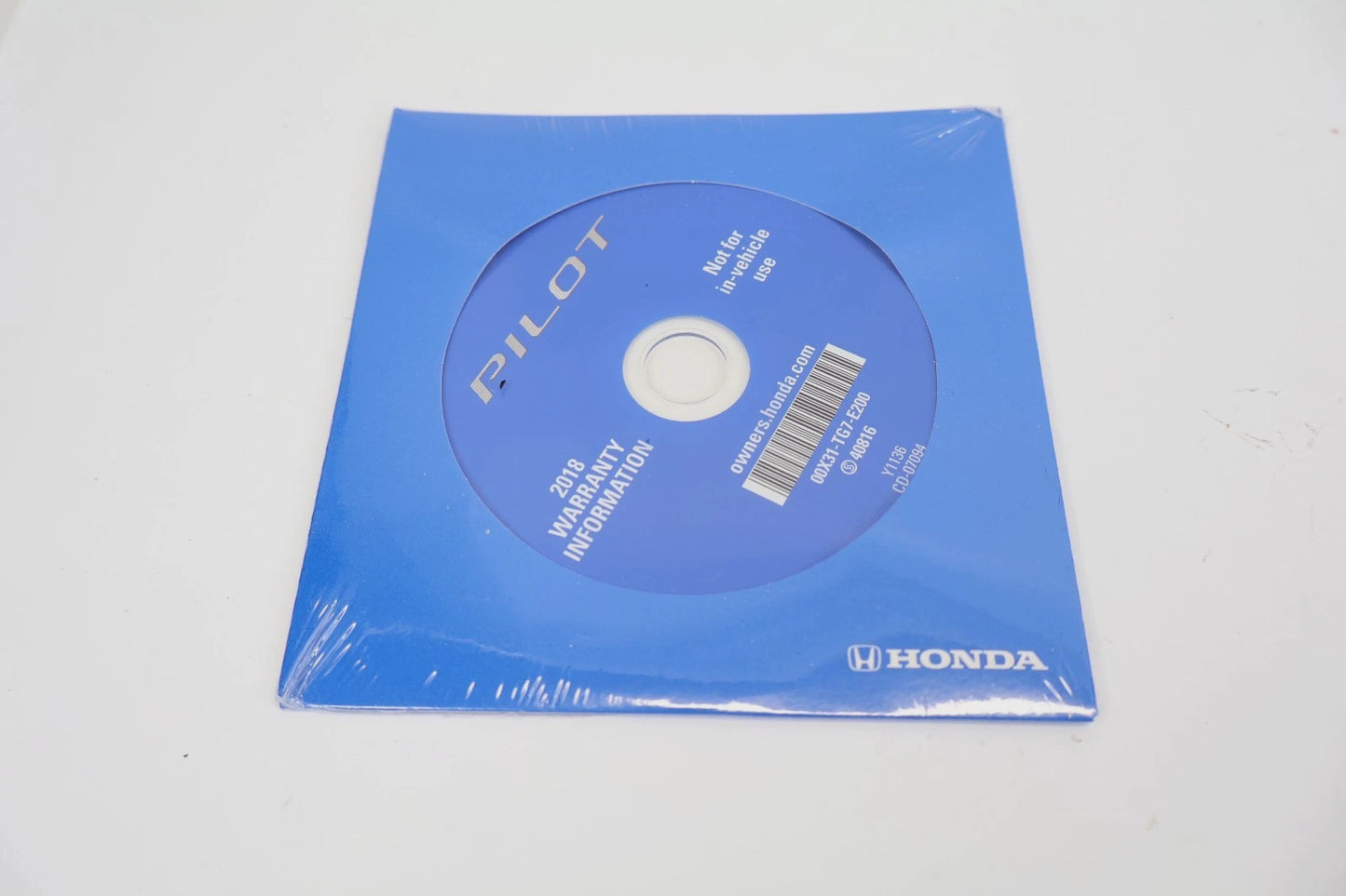 2018 HONDA PILOT OWNERS MANUAL SET GUIDE CD WITH CASE OEM FACTORY