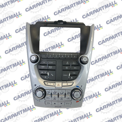 2012-2015 Chevrolet Equinox Radio & Climate Control Panel Face Plate 23450883