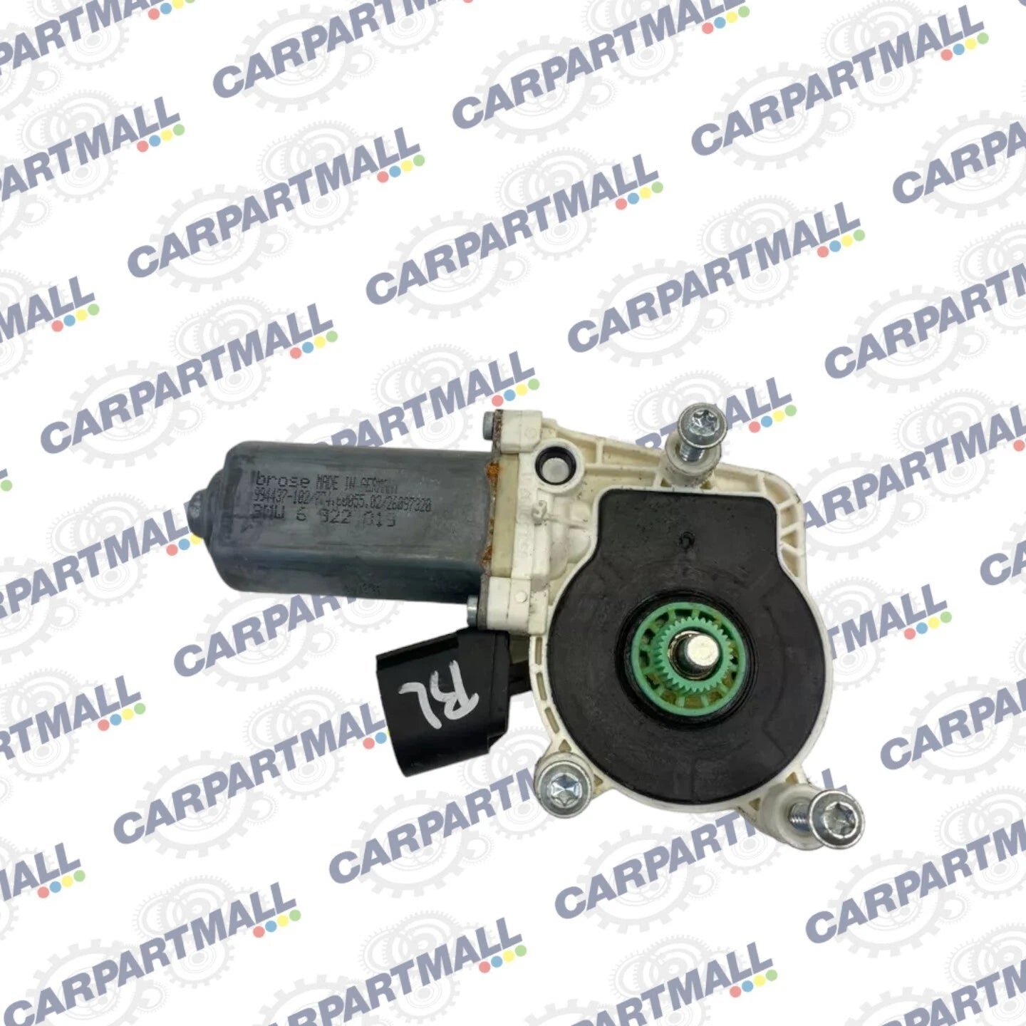 2006-2010 BMW 550I REAR LEFT BACK SIDE DOOR POWER WINDOW MOTOR 994437-102 OEM