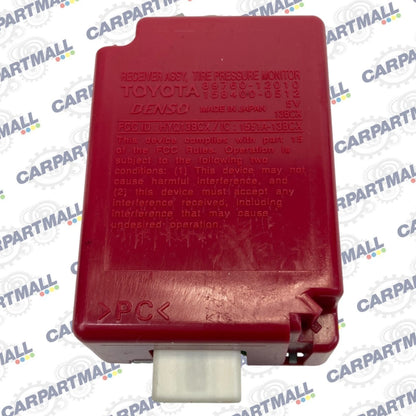 2009-2013 TOYOTA COROLLA TPMS TIRE PRESSURE COMPUTER CONTROL MODULE 89760-12010