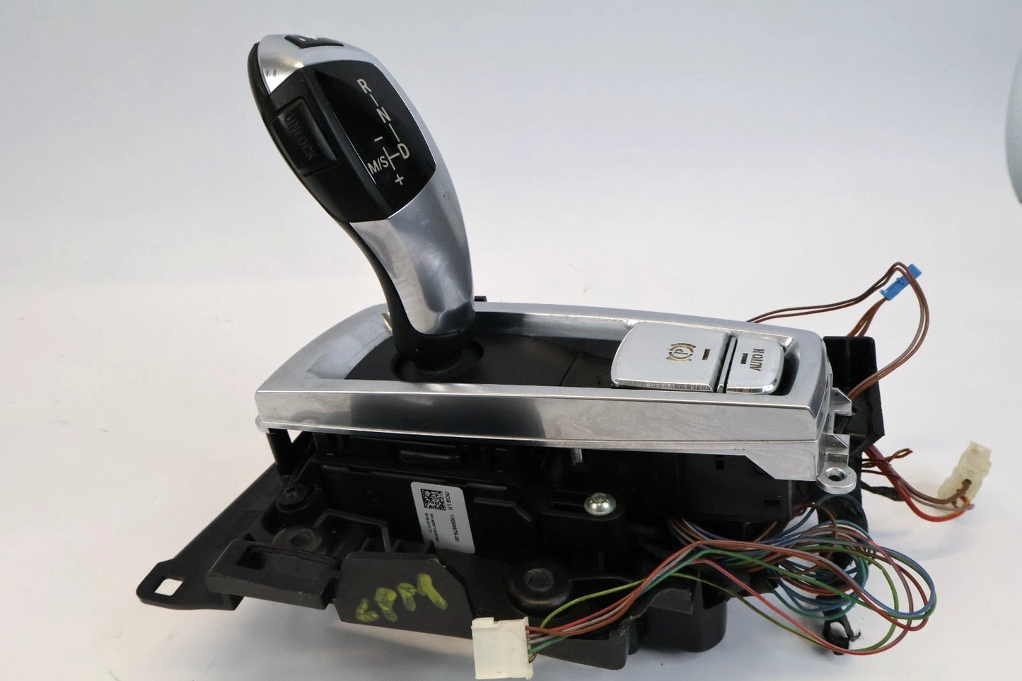 2011-2016 BMW 528i 535i A/T CONSOLE GEAR SHIFTER LEVER & BEZEL 1009967600 OEM