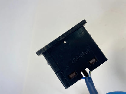 1996-2002 TOYOTA 4RUNNER REAR AC BLOWER HEATER CONTROL SWITCH BUTTON 2242Z26 OEM