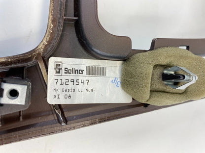 2006 06 BMW 3-SERIES 330I CENTER CONSOLE SHIFTER TRIM PANEL BEZEL 7129547 OEM