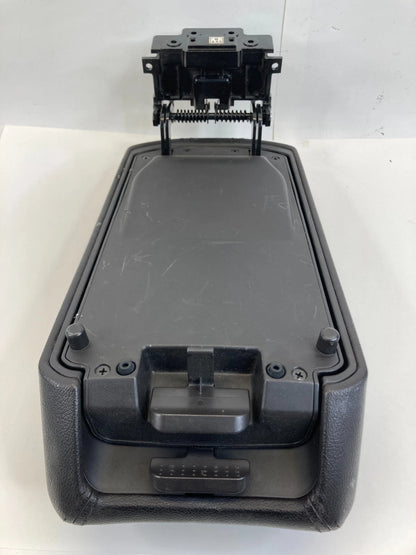 11-15 HYUNDAI SONATA CENTER CONSOLE ARM REST ARMREST LID STORAGE BLACK LEATHER