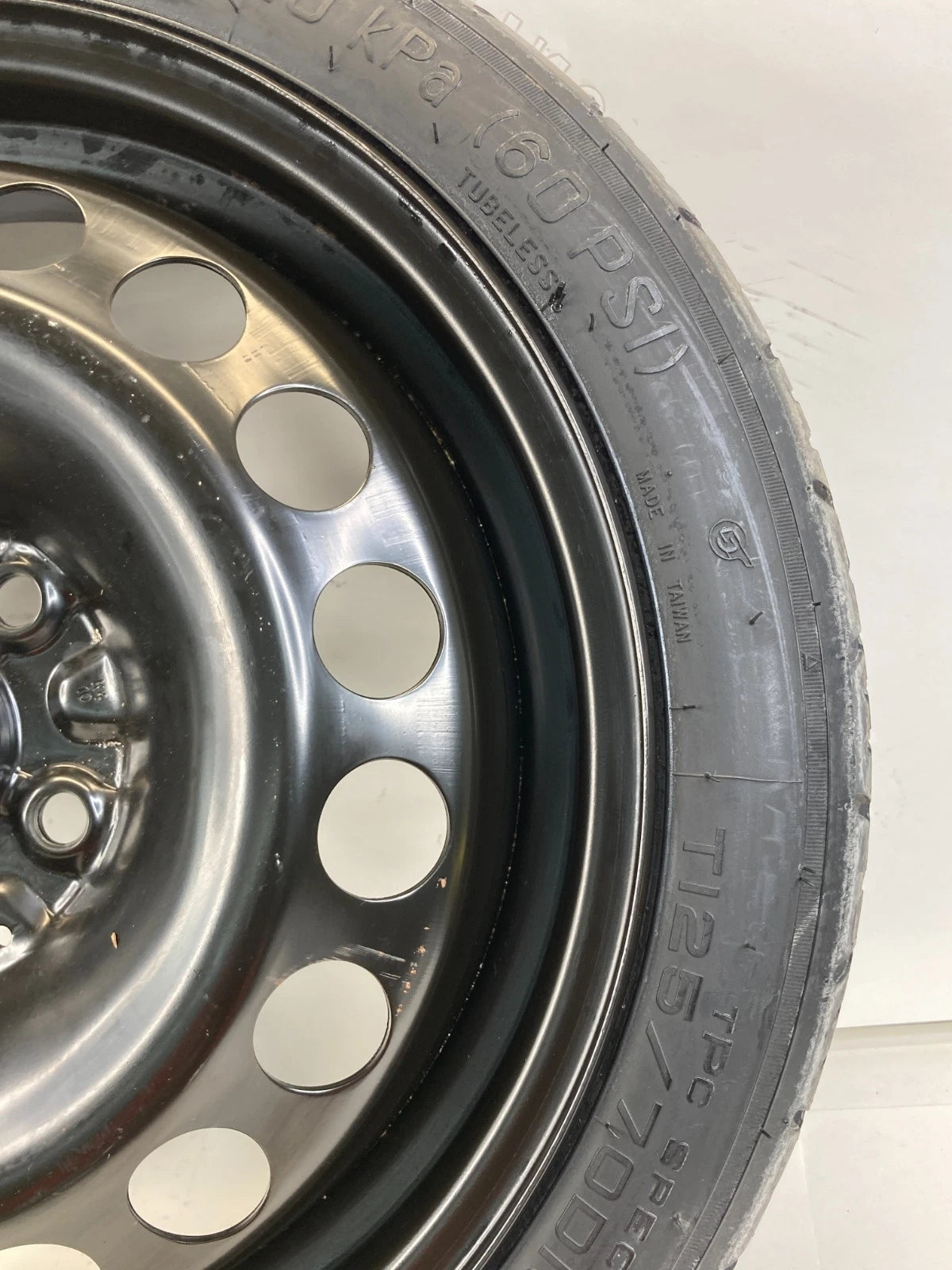 2004-2012 CHEVROLET CHEVY MALIBU SPARE TIRE COMPACT DONUT WHEEL T125/70D16 96M