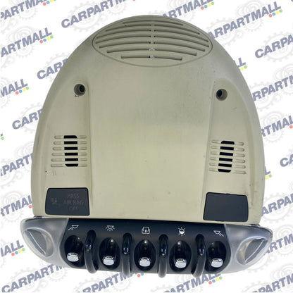 2007-2013 MINI COOPER OVERHEAD CONSOLE DOME LIGHT SUNROOF SWITCH 3422626 OEM