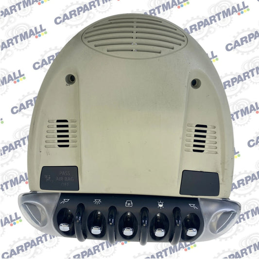 2007-2013 MINI COOPER OVERHEAD CONSOLE DOME LIGHT SUNROOF SWITCH 3422626 OEM