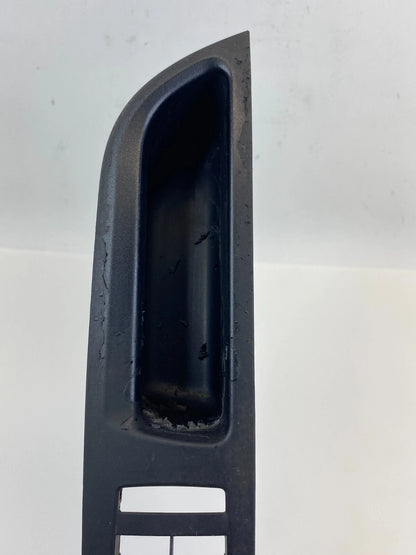 2008-2010 BMW 550I FRONT LEFT PULL HANDLE MASTER WINDOW SWITCH BEZEL 1390124-SW