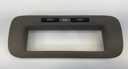 1998-2002 LINCOLN TOWN CAR CLIMATE CONTROL A/C HEATER BEZEL TRIM OEM