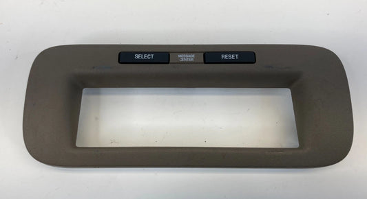 1998-2002 LINCOLN TOWN CAR CLIMATE CONTROL A/C HEATER BEZEL TRIM OEM