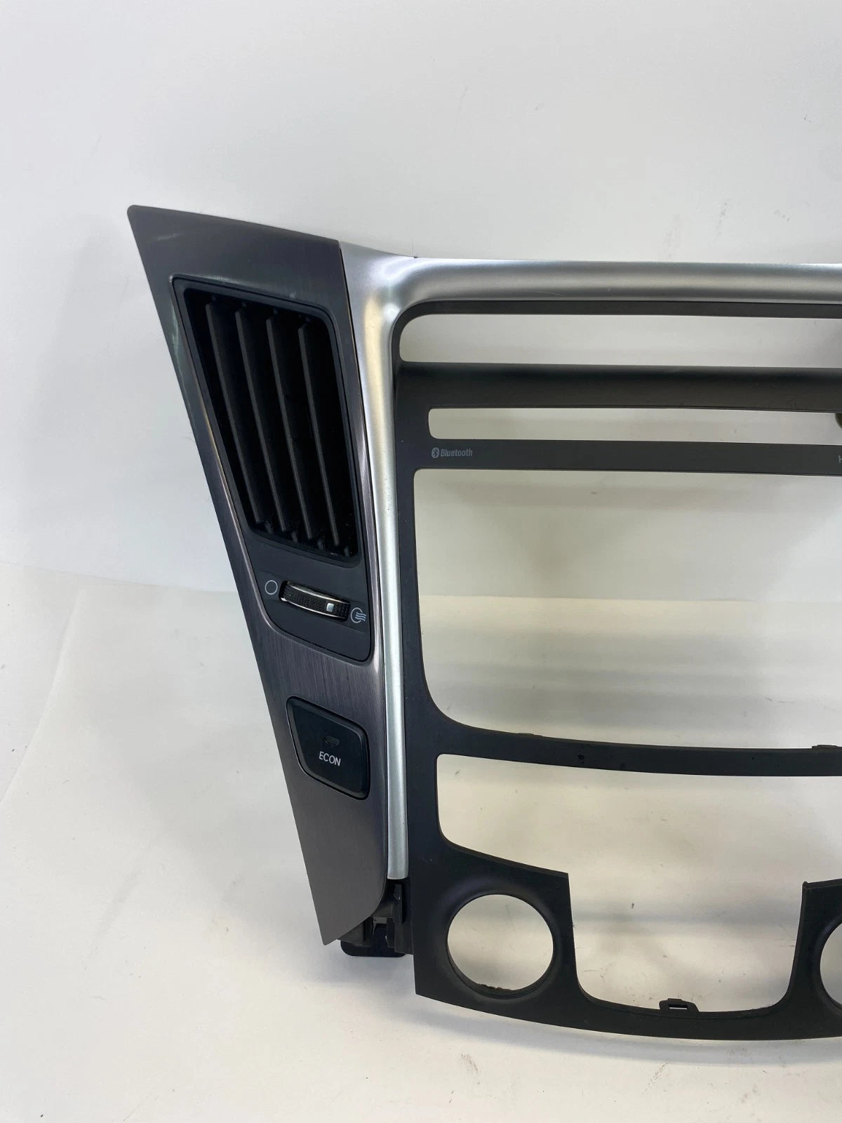 2012-2015 HYUNDAI SONATA BEZEL DASH RADIO PANEL CLIMATE CONTROL W/ AIR VENT OEM