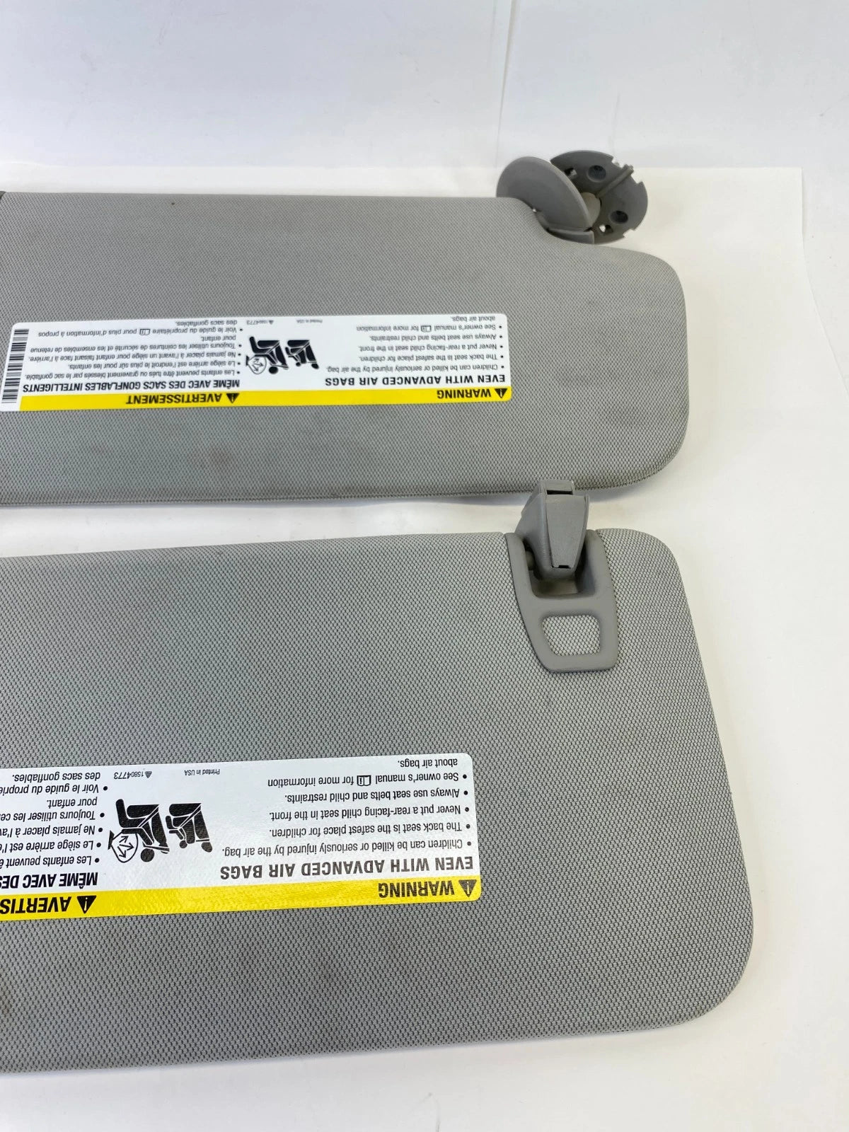 2010-2017 GMC TERRAIN ROOF LEFT & RIGHTSUNVISOR SUN VISOR SET OEM