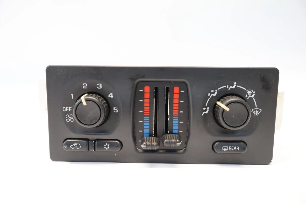 2002-2009 CHEVROLET TRAILBLAZER HVAC HEATER CLIMATE CONTROL MANUAL 15195333 OEM