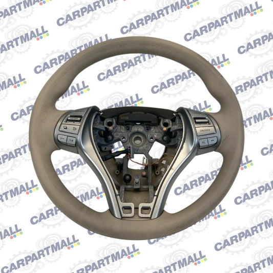 2013-2015 NISSAN ALTIMA STEERING WHEEL W/ CRUISE CONTROLS ASSY 48430-3TA1B OEM