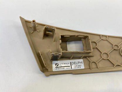 2004-2007 BMW 530I 525I REAR RIGHT WINDOW SWITCH COVER TRIM BEZEL 15939857 OEM