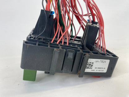 2010-2015 CHEVROLET EQUINOX 2.4L AT INTERIOR UNDER CABIN FUSE RELAY BOX 13717824